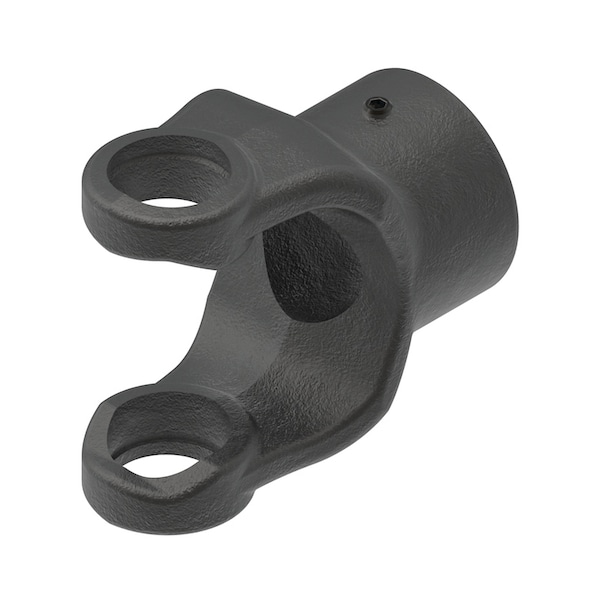 Round Bore Implement Yoke (w/ Keyway & Set Screw) 5" x3" x6"